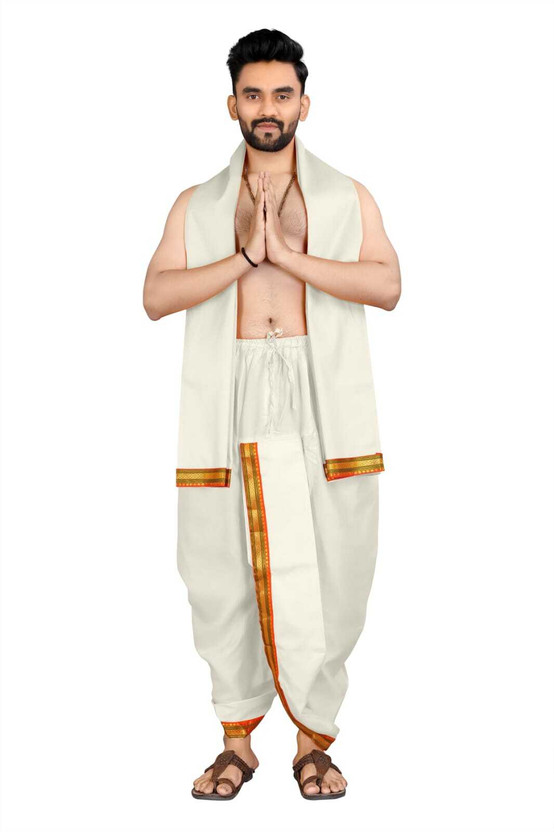click click n buy Solid Men Dhoti - Flipkart Deal