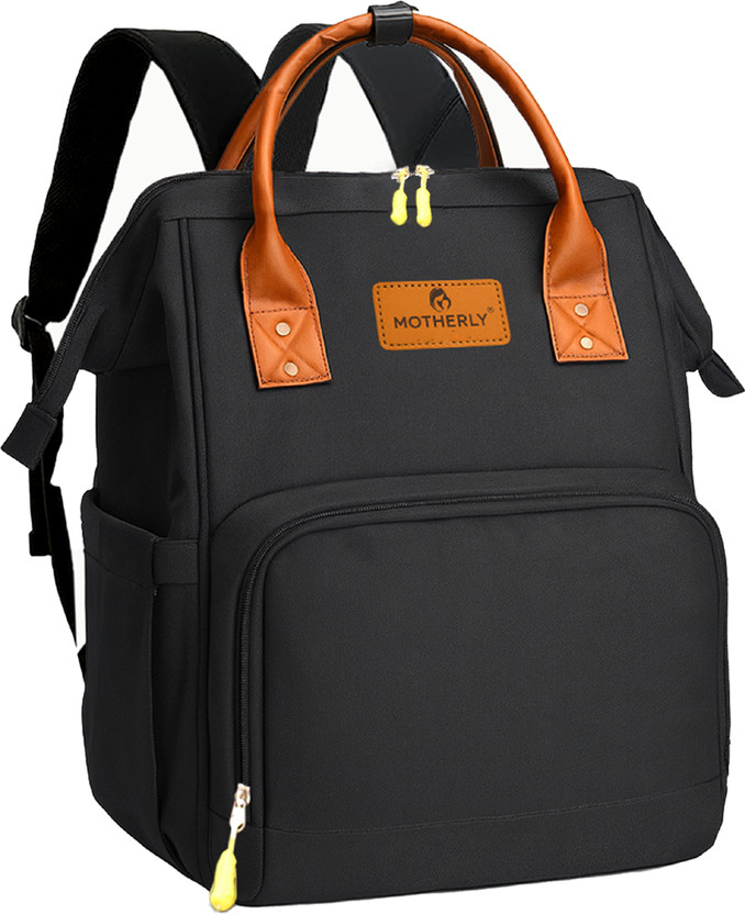 MOTHERLY budgetbee Diaper Bag for Mothers Spacious Baby bag With Multiple Pockets Mothers Maternity Bags for Travel and Hospital back pack(Black)