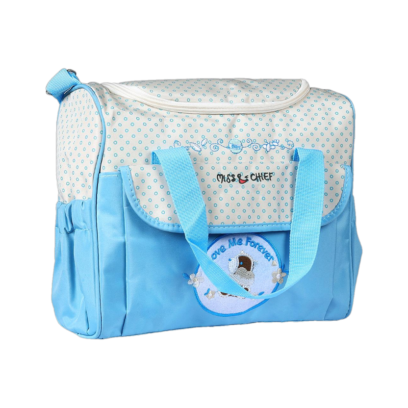 Miss & Chief by Flipkart My Little Surprise Handy Diaper Bag(Blue, Grey)