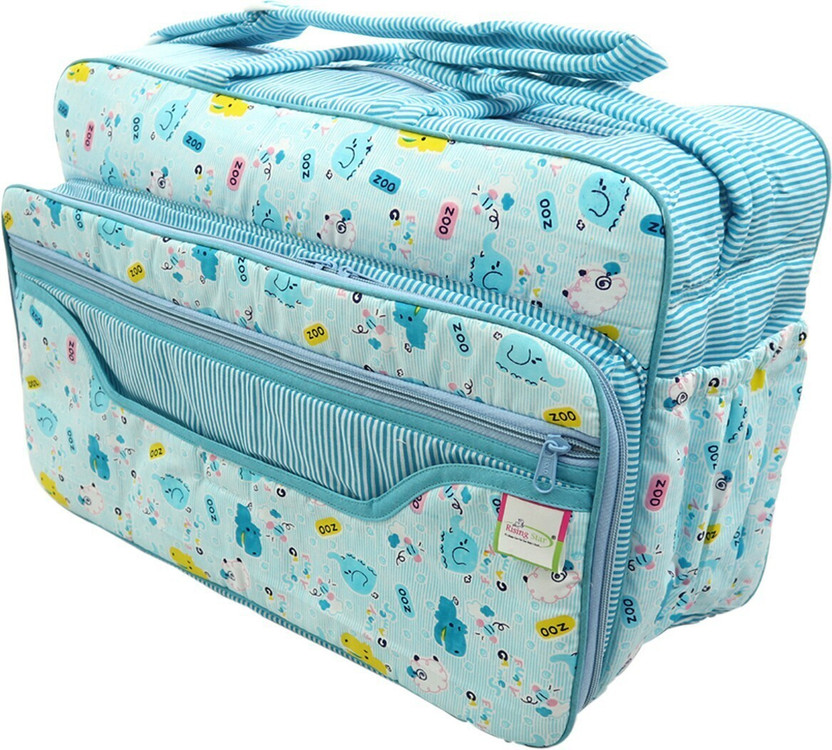 RISING RISING STAR Big Multi Compartment Animal Printed Dipper Bag, Mother Bag,Multi Use Bag(Blue) - Flipkart Deal
