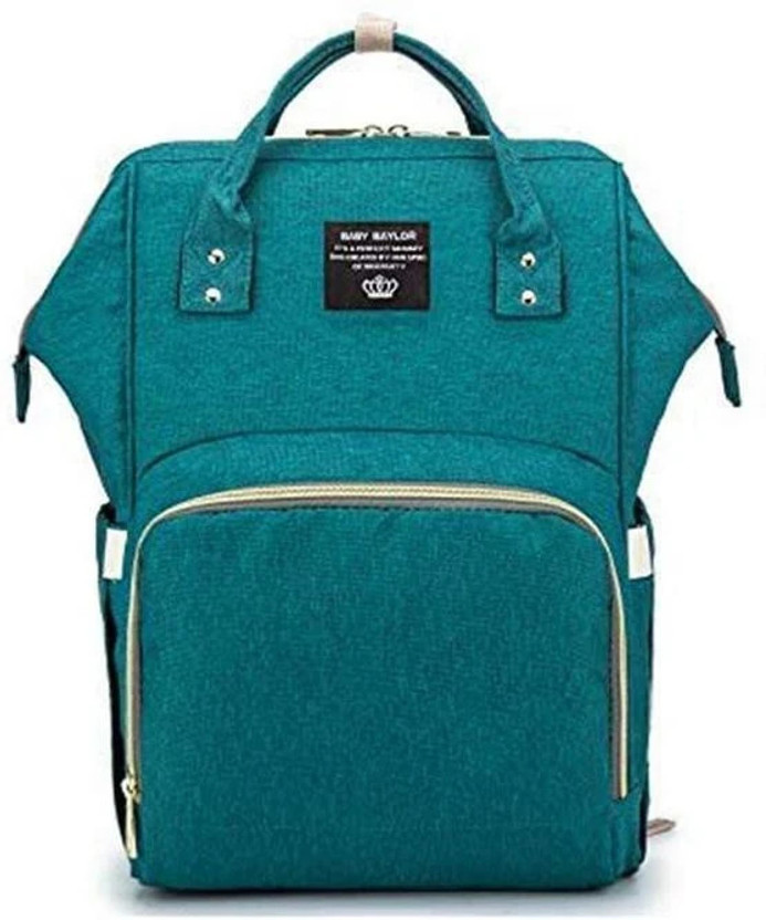 InEffable ® Maternity Travel New Diaper Bag Organizer Designer Large Mother Baby Backpack Backpack Diaper Bag Diaper Bag(Green)