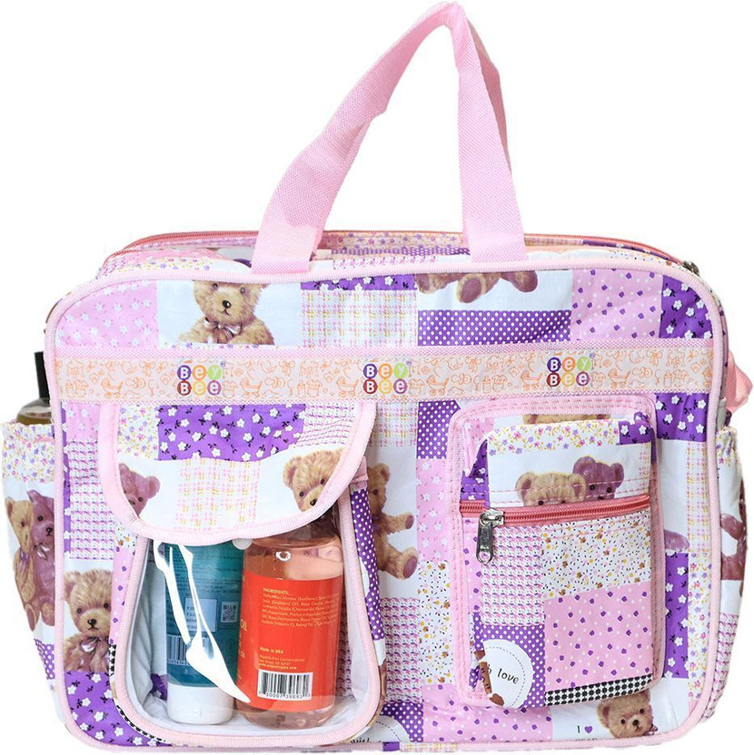 BeyBee Baby Diaper Bag with Shoulder Strap 15 Ltr Diaper Bag(Purple)