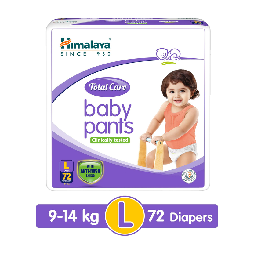 HIMALAYA Total Care Pant Diapers - L(72 Pieces)