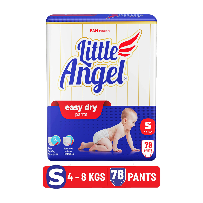 Little Little Angel Easy Dry Pant Diapers - S(78 Pieces) - Flipkart Deal