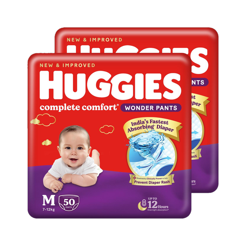 Huggies Complete Comfort Wonder Pant Diapers - M
