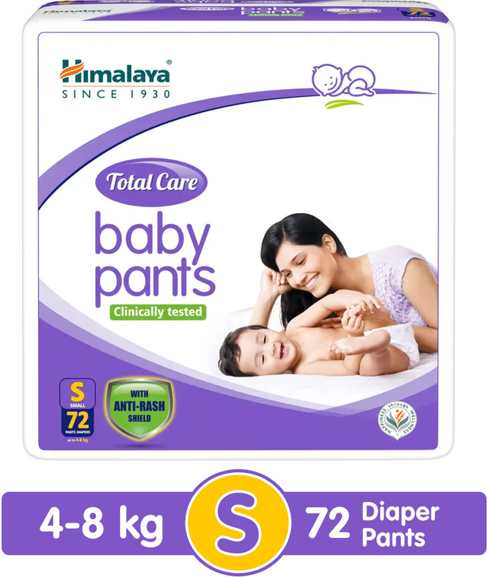 HIMALAYA Total Care Baby Pants - S(72 Pieces)