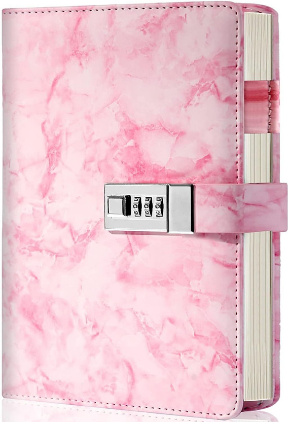 VATTU Secret Diaries Journal A5 Journal Single 200 Pages(Pink)