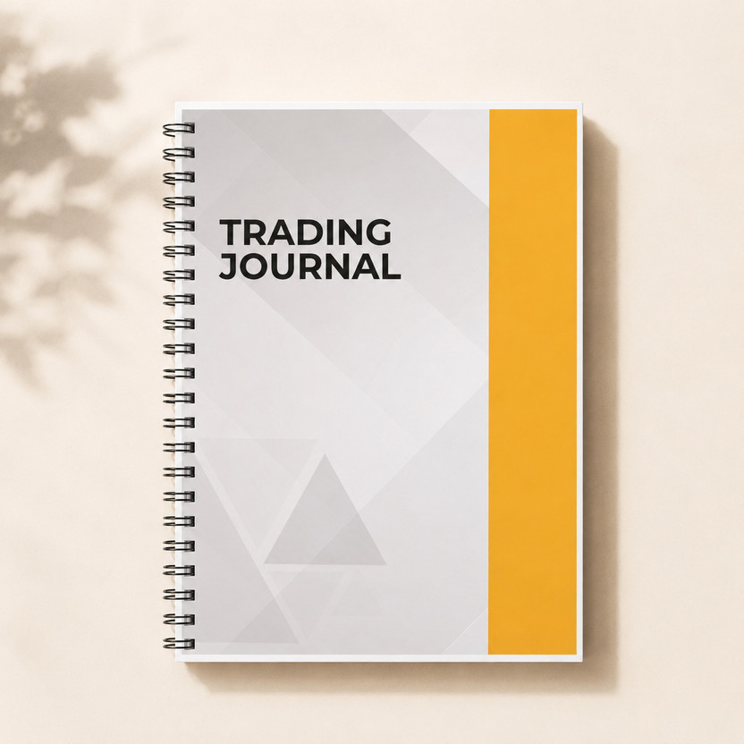 TimeWise TimeWise Trading Journal Monochrome Stock Market Notebook Day Trade Log A5 Journal Unruled 130 Pages(Yellow) - Flipkart Deal