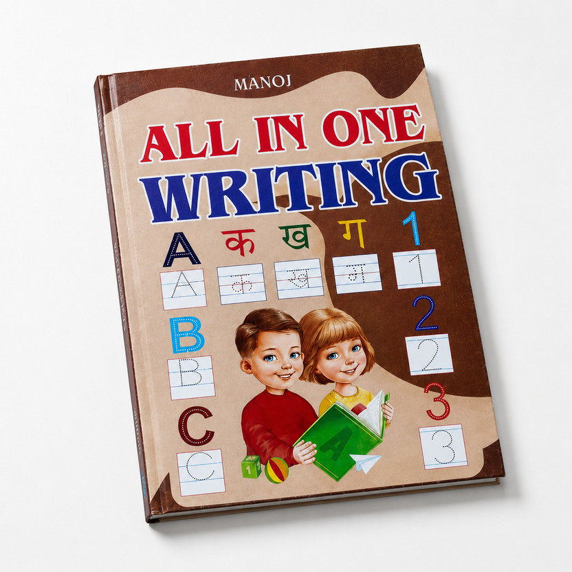 Torsa Torsa Enterprises All in One Writing Practice Book for Kids Alphabet Number Hindi English A4 Notebook Ruled 72 Pages(Multicolor) - Flipkart Deal