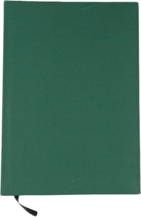 CRAFTOPIX Plain Executive Planner/ Diary A5 Notebook Ruled 192 Pages(Green)