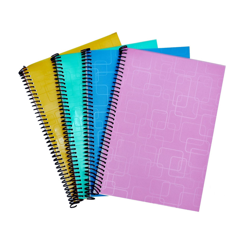 friendsbooks friendsbooks WHITE SPIRAL NOTEBOOK A4 Notebook UNRULED 200 Pages(WHITE SHEET, Pack of 4) - Flipkart Deal