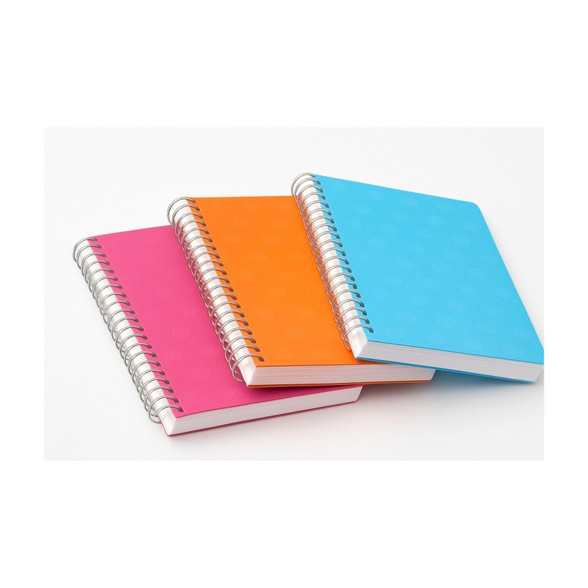 shivay Sports Series A4 Notebook Plain 200 Pages(Multicolor, Pack of 3)