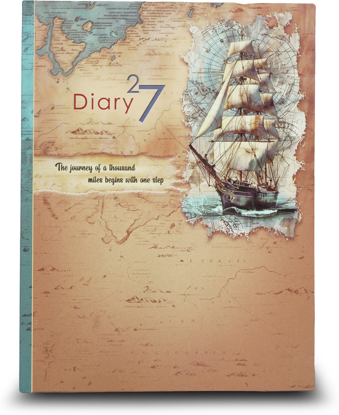 Erminio Erminio Palamino Hard Cover Executive Diary 2027, Premium Design, Daily Planner with Meeting B5 Diary Ruled 365 Pages(Cream1) - Flipkart Deal