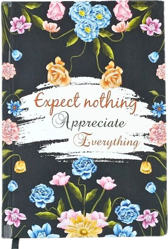 CRAFTOPIX Regular A5 Diary Ruled 192 Pages(Multicolor)