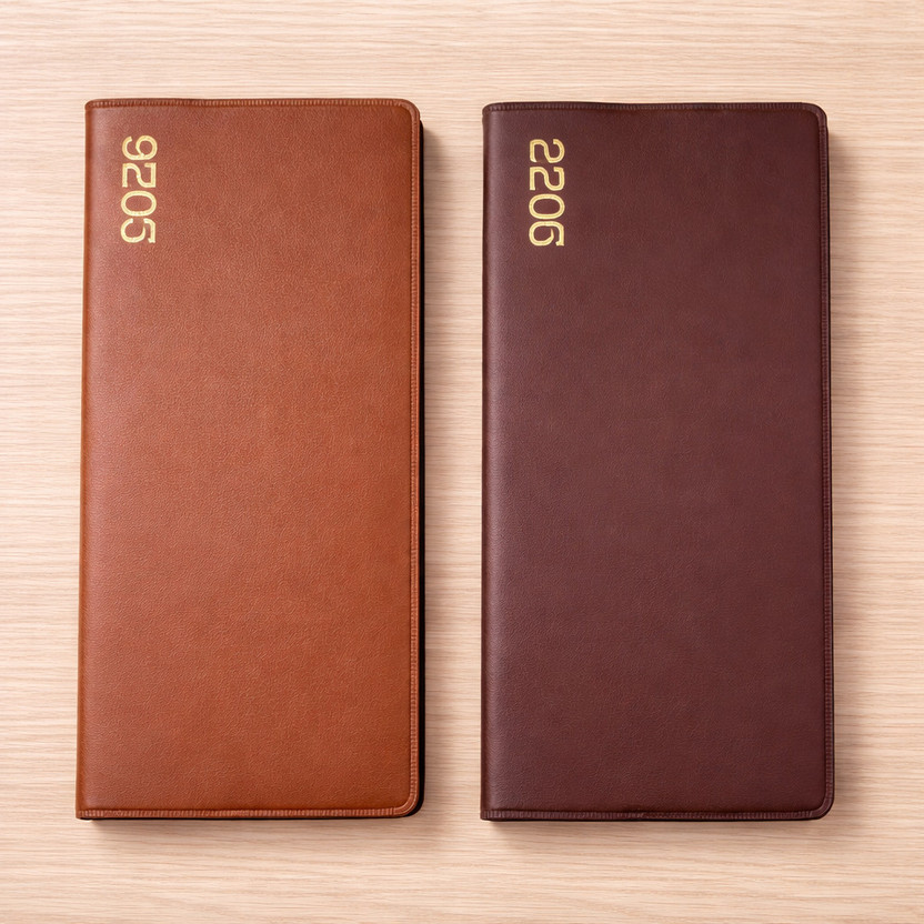 CuckooDiaries 2026 Personal Diary 3Date a Page Vertical Foam Cover with Back Currency Pocket Pocket-size Diary Singal Rule 128 Pages(Multicolor, Pack of 2)