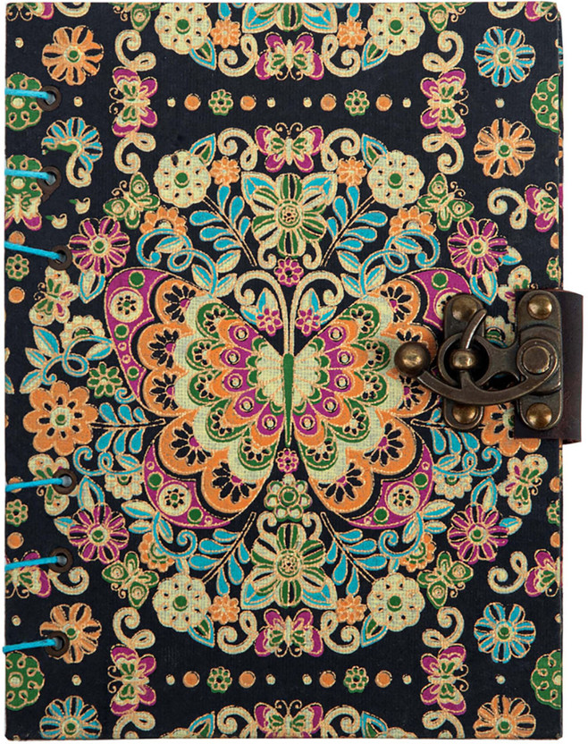 CRAFT JUNKY JOURNAL A5 Diary UNRULED 200 Pages(BLACL)
