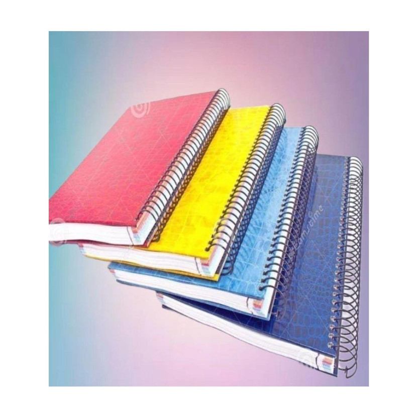 UNIQPAL NOTEBOOK A4 Notebook RULED /Single Line 200 Pages(Multicolor, Pack of 4)