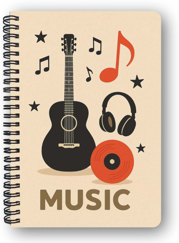 LIFE FIT Diary A5 Notebook Unruled 144 Pages(Mulitcolour)