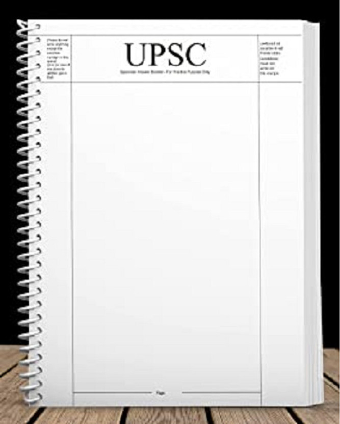 scruton upsc A4 Notebook unruled 200 Pages(White, Pack of 2)