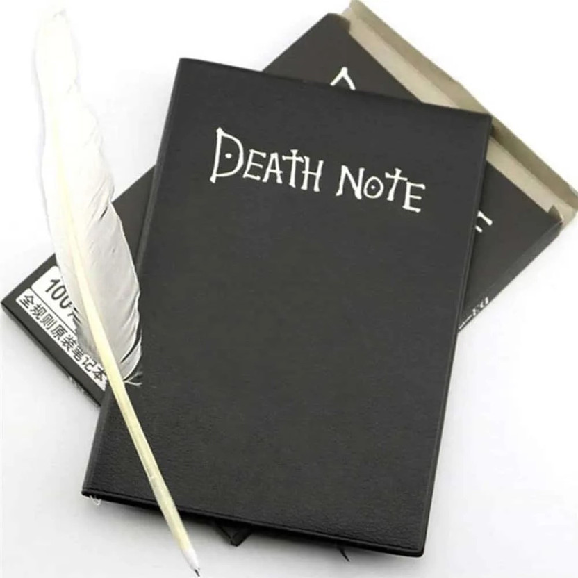 RNM Business Hub Death Note Regular Note Pad Ruled 50 Pages(Black)