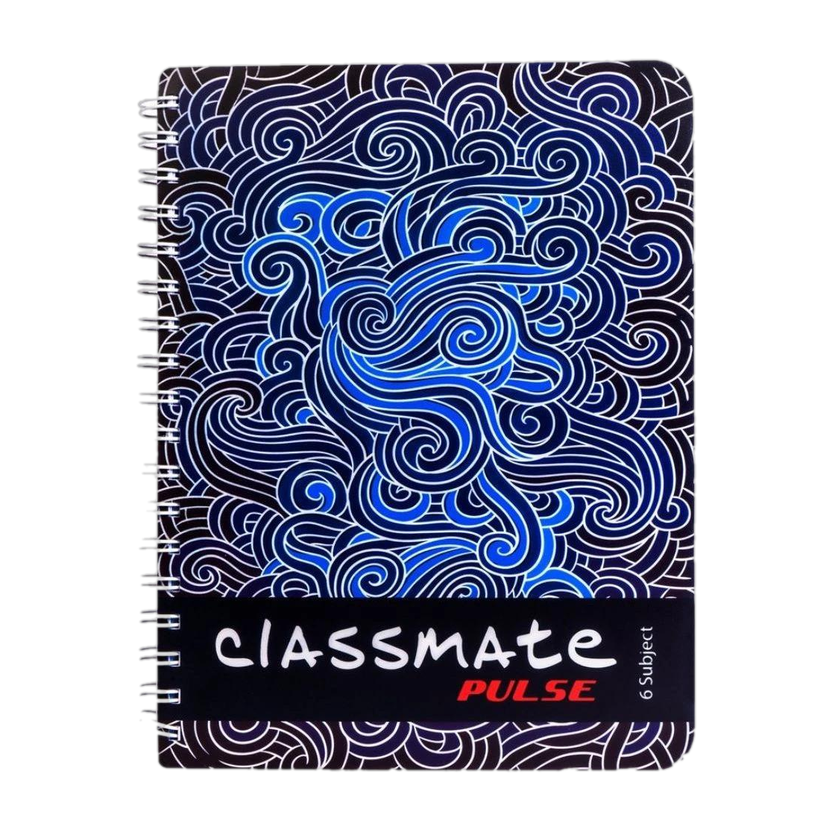 Classmate Pulse Book-size Notebook Single Line 300 Pages(Multicolor)