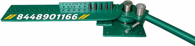 SIDHMAHESWAR Manual Ring Making Machine,4-8mm tmt bar, Ring Size 3x3 to 24x24 Inch Die Handle(62 cm)