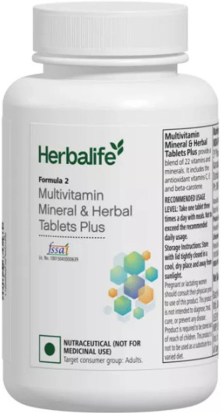 Herbal Nutrition Life MULTIVITAMIN TABLETS HERBALIFE MULTIVITAMIN TABLETS, HERBAL NUTRITION LIFE MULTIVITAMIN TABLETS Tablet(90 No)