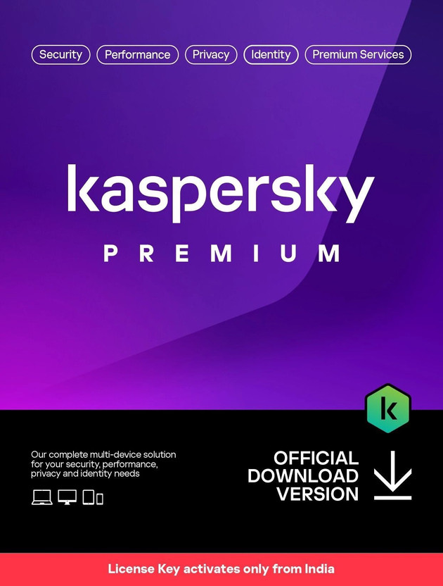 Kaspersky 2026 3 PC 3 Years Premium Security Compatible with Windows and Mac, Android, iOS (Email Delivery - No CD)(Home Edition)