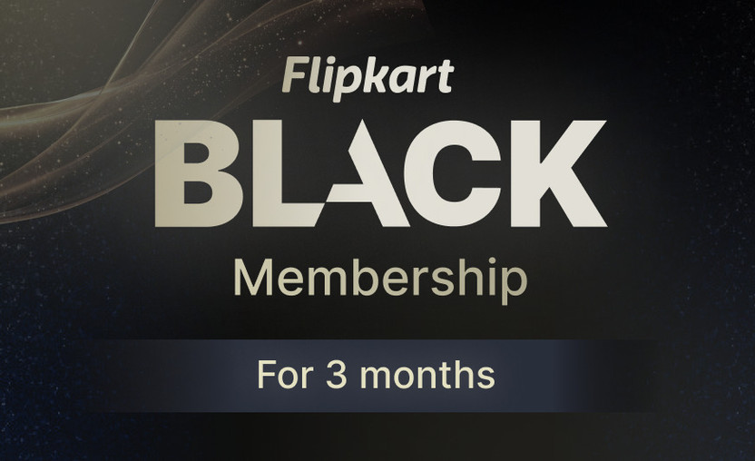 Flipkart BLACK  - 3 Months Membership(Instant Activation)