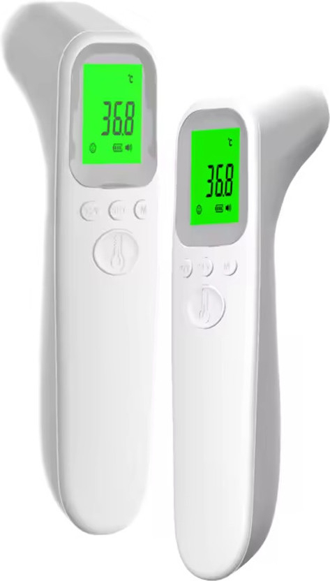 HEALBIRD Medical Infrared Forehead Thermometer | Digital Non-Contact Thermometer Gun Thermometer(White)