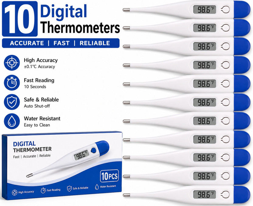 B.L. Health & Safety Pvt. Ltd. DT-P10 BLHS Digital Thermometer Thermometer(bule)
