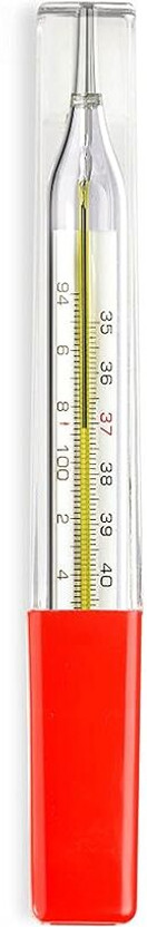 MEDIGROW Oval Thermometer for Fever Test For Clinical, Home T-3 Oval Thermometer Thermometer(Transparent)