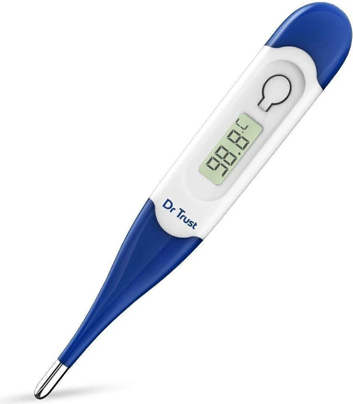 Dr Trust DT-025 Waterproof Flexible Tip Digital Model no. 604 Thermometer(White)