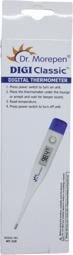 Dr. Morepen Digital Thermometer MT-110 Thermometer(White)
