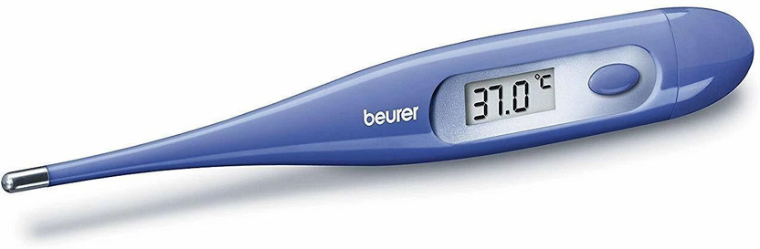 Beurer FT09/1 Blue Digital Clinical Thermometer 1 Year Warranty Thermometer(Blue)