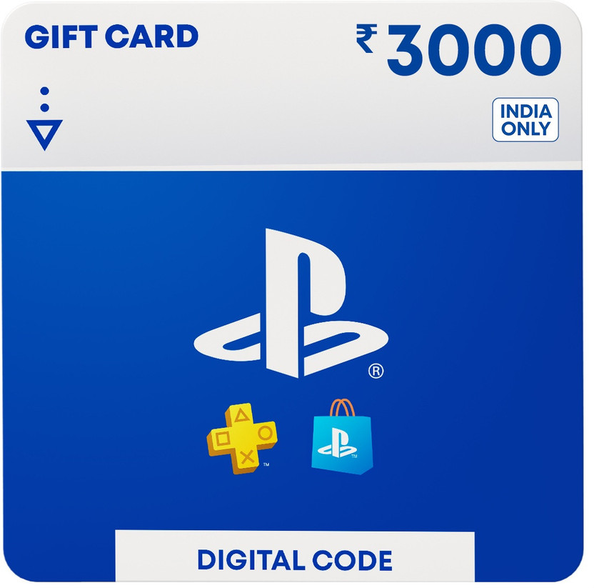 Sony Interactive Entertainment Rs.3000 PlayStation Store Gift Card(26/07/2026)