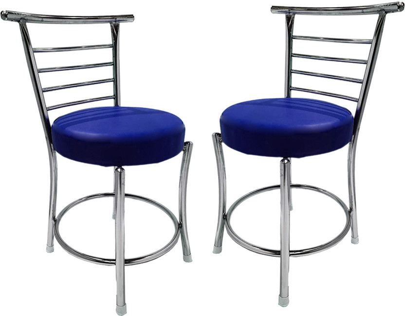 RW RW REST WELL RW-158 Comfortable Multi Purpose with a Leather Cushion Metal Dining Chair(Set of 2, Finish Color - Blue) - Flipkart Deal