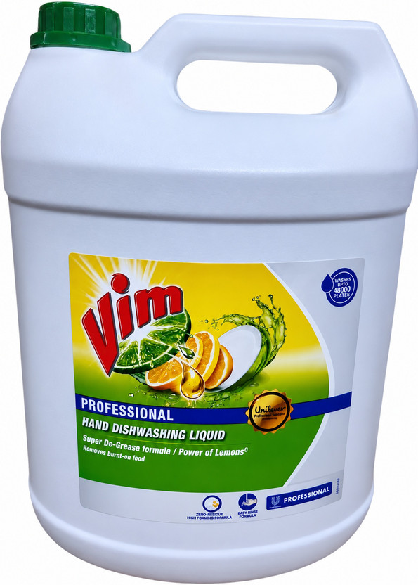 Vim Vim dishwasher best cleaner 4.99 litre dishwash Dish Cleaning Gel(lemon, 4.9 L) - Flipkart Deal