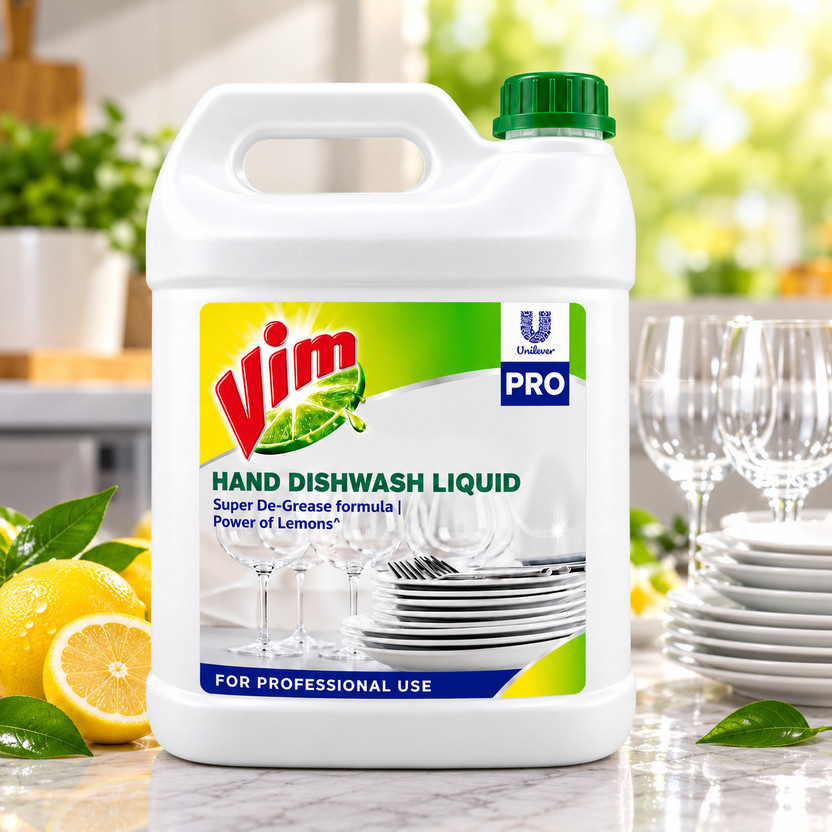 Vim Vim dishwasher best cleaner 4.99 litre Dish Cleaning Gel(lemon, 555 ml) - Flipkart Deal