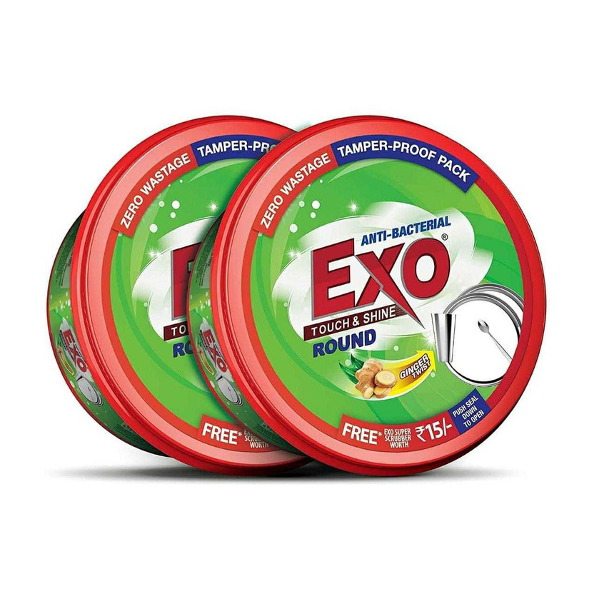 Exo Dishwash Bar (Pack Of 2) Dishwash Bar(2 x 350 g)