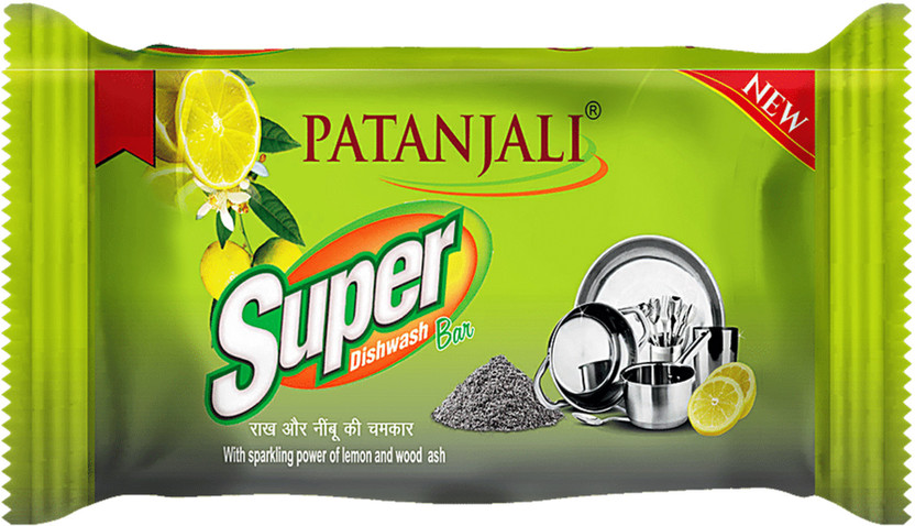 PATANJALI Super Dishwash Bar(130 g)