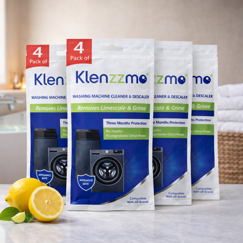 hias Klenzzmo Washing Machine Cleaner & Descaler Removes Limescale Grime Dishwashing Detergent(400 g)