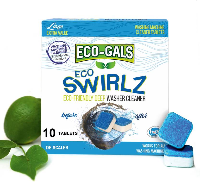 EcoGals Washing Machine Tablet for Perfectly Cleaning of Tub& Drum Stain Remover Dishwashing