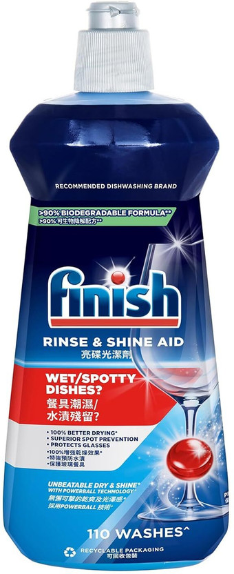 Finish Rinse Aid Regular 500ml Dishwashing Detergent(500 ml)
