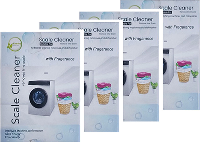 Kaadra Scale Cleaner For Front/Top Load Washing Machine Drum&Tub Cleaner Pack 3 Dishwashing Detergent(300 g)