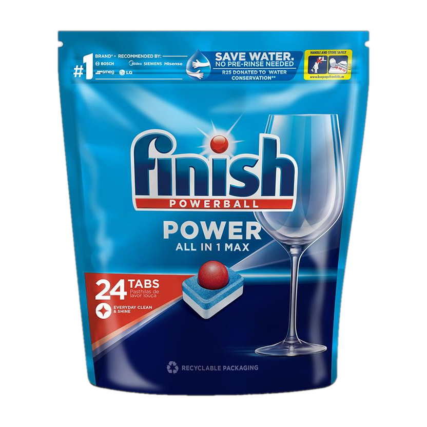 Finish Dishwasher 'All in 1 Max Powerball' Dishwashing Detergent(24 Pod)