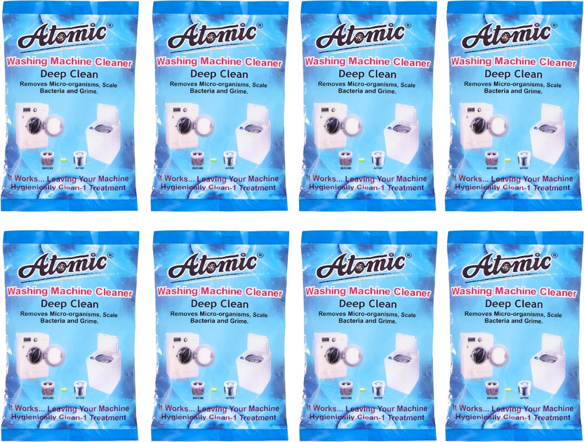 ATOMIC Washing Machine Cleaner For Top Load & Front Load Machine | Drum Descale Cleaner Dishwashing Detergent(1200 g)