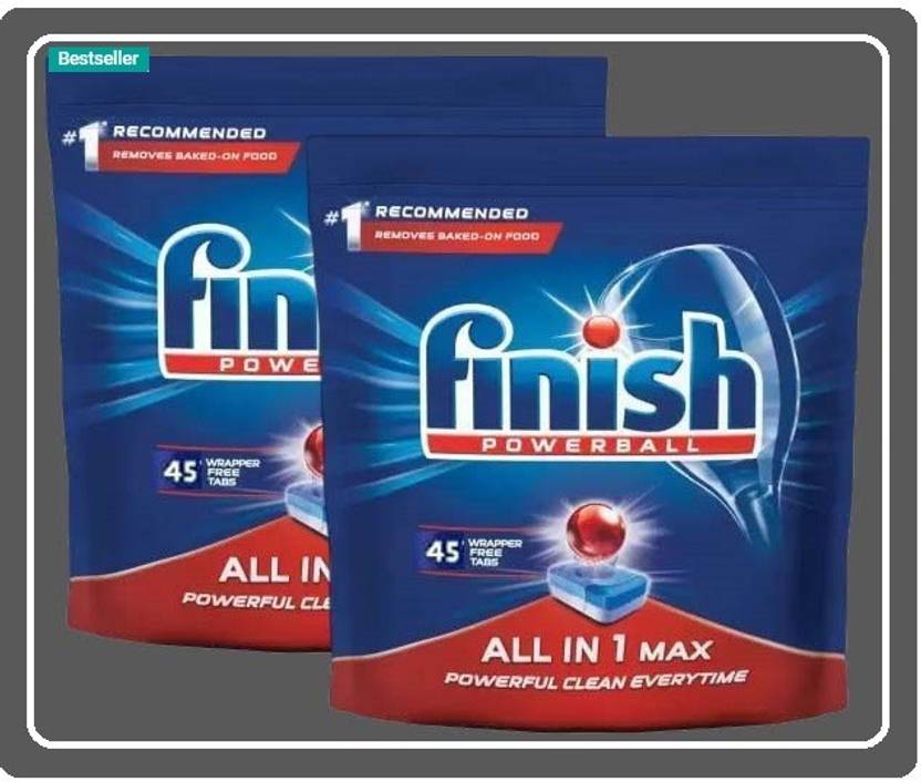 Finish Powerball All In One Dishwasher Tablets 45 90 Dishwasher