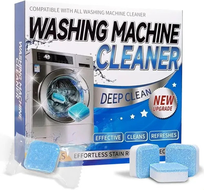 BHUNGALIYA ENTERPRISE RAMAA ENTERPRISE 32 PCS WASHING MACHINE CLEANING TABLET Dishwashing Detergent(32 Tablet)