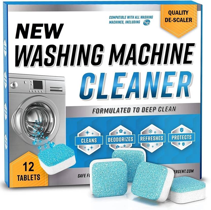 EcoGals Washing Machine Tablet for Deep Cleaning of Tub & Drum Stain Remover Dishwashing